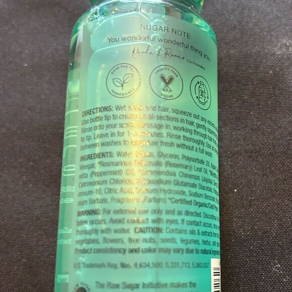 🌻 Raw Sugar Volume Revive Shampoo and Hair Rosemary Vinegar Rinse Set New FullSz - Picture 6 of 6